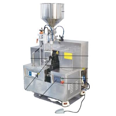 China Semi Automatic Vertical Food Filling Machines Ice Cream Dough Filling Machine For Sale for sale