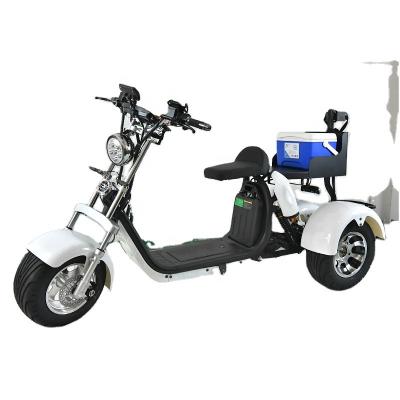 China Unisex Electric Scooter 2000w Three Wheel Electric Motorcycle Electric Scooter 40mph for sale