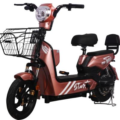 China Steel asientos de l'electrica De 2 cheapest price china electric bicycle in for sale