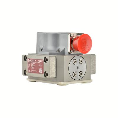 China Industrial MOOG servo valve D634-319C electric cast iron hydraulic servo valve engineering equipment spot for sale