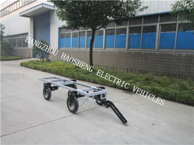 China High Strength Flatbed Atv Trailer 2 Tons Loading With 2500mm Turning Radius for sale