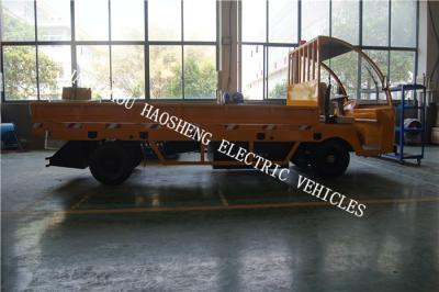 China 4.5kw Motor Power Electric Platform Truck 3t Load With Flexible Steering for sale