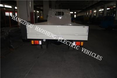 China Material Transport Electric Platform Truck 5 Tons White With Single Cab  BD-5 for sale