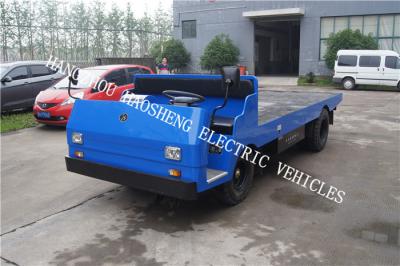 China Heavy Load Electric Transport Truck , Flatbed Delivery Truck Lead Acid Battery Power for sale