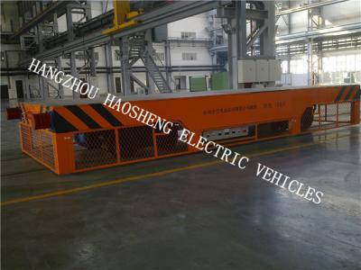 China Electric Control Rail Flat Car 150 Tons Load With Induction Type KPX-150 for sale