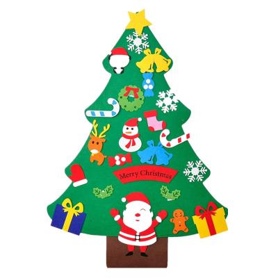 China Christamas Home Decoration DIY Ruled Christmas Tree Set Kit With 23pcs Removable Ornaments Ruled Christmas New Year Toys Decorations Home Decor for sale