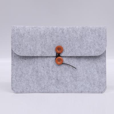 China Wholesale Polyester Felt Material Office Travel Document File Laptop Holder Bag for sale