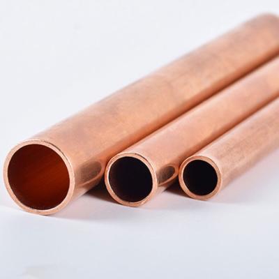 China Air condition factory direct sale 15mm copper pipe C2600 refrigeration copper tube for water tube for sale