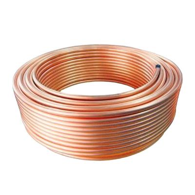 China Water Pipes 34mm 15mm Pancake Coil Residential Copper Housing High Quality Seamless 3.5mm Flexible Tube for sale