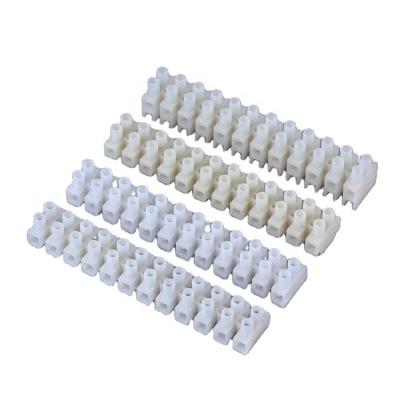 China Led Lamp PA10 12 Pin Nylon PA66 Housing Feed Through Screw Terminal Block Led Lamp Wire Connector PA10 Terminal Strip 2.5mm-4.5mm for sale