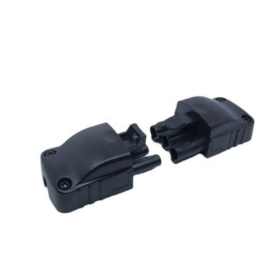 China Lamp 3 Way Hermaphrodite Male Female Cable Connector Flame Retardant Screwless Terminal Block For Light for sale