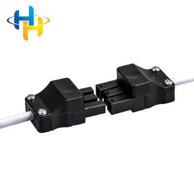 China Automotive 16A 3 Pin Male Female Plug Connector For Lighting Fixtures VDE 3 Pole Male And Female Plug-in Terminal for sale