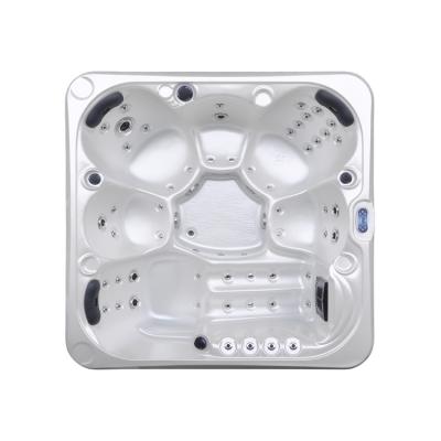 China Double Side Skirt Acrylic Garden Pleasure Hot Tub Spa Outdoor Whirlpool Tub (Left Skirt) (JCS-52A) for sale