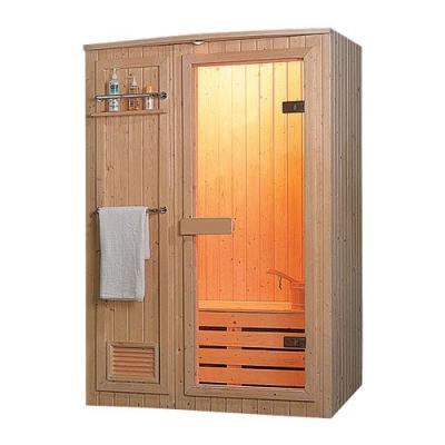 China Computer Control Panel 2 People Traditional Sauna With All Accessories for sale