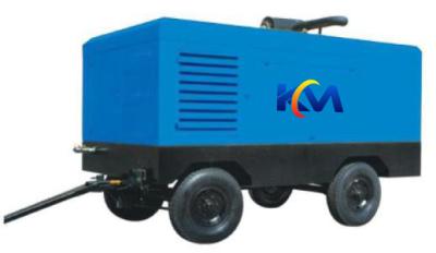 China Truck / Skid Mounted Diesel Screw Air Compressor 2600*1800*1820MM Size With Wheels for sale