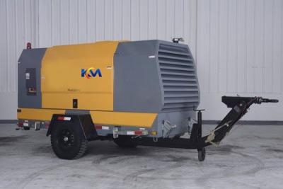 China Movable Diesel Engine Driven Air Compressor , Pull Behind Air Compressor for sale