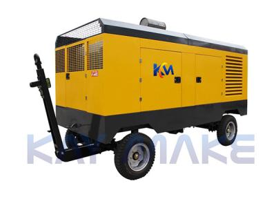 China Steel Diesel Driven Air Compressor For Abrasive Blasting 2 Years Warranty for sale