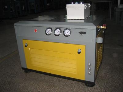 China Emergency Rescue High Pressure Screw Air Compressor Easy To Move With Frame Base for sale