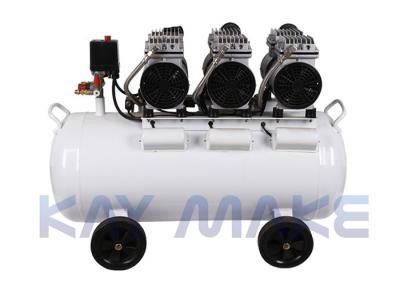 China 7 Bar Electric Oil Free Air Compressor , Portable Medical Air Compressor for sale