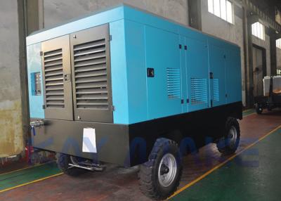 China Schroeftype de Compressor van de Dieselmotorlucht voor Stedelijke Bouw 2 Jaargarantie Te koop