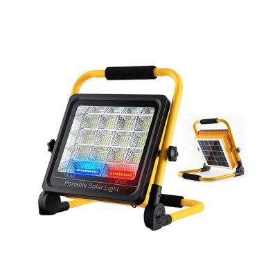 China Factory Environmental Protection Portable Solar Camping Light Energy Saving Outdoor Solar Rechargeable Light 50w 100w Directly for sale