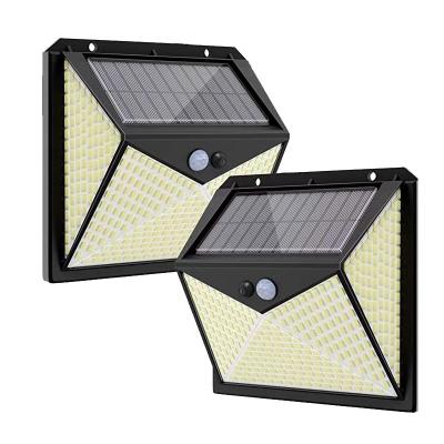 China Solar Garden Five Side Light 350led Wall Lamp for sale