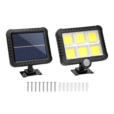 China Residential Solar Outdoor Courtyard Led Induction Charging Wall Lamp for sale