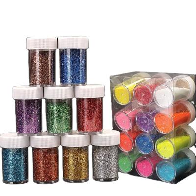 China Easy Apply High Shine Acrylic Color Nail Powder Mineral Glitter Powder Nail Dipping Powder for sale