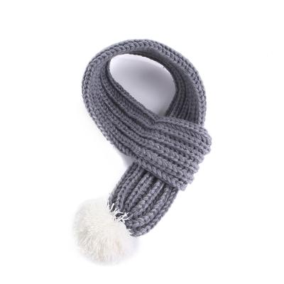 China Supplier Direct Sales Fashion Personalized Cute Pet Cat Dog Puppy Knitted Christmas and New Year Scarf for sale