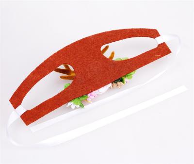 China Personalized Christmas Headwear Headband Christmas Party Display Dress Up Christmas Antlers Headband Pet Supplies for sale