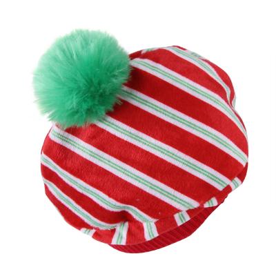 China Personalized Custom Wholesale Pet Products Christmas Hat Christmas Cat Logo Dog Accessories Christmas Dog Hat for sale