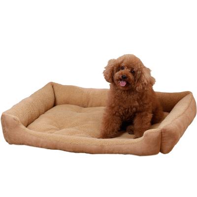 China Breathable Pet Bed Comfortable Dog Cat Bed Durable Removable Mattress for sale