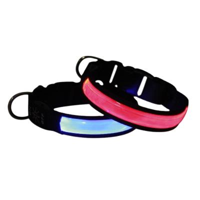 China Customized 2021 New UBS Collar Dog Ring Rechargeable Reflective Pet Supplies Led Luminous Collar for sale