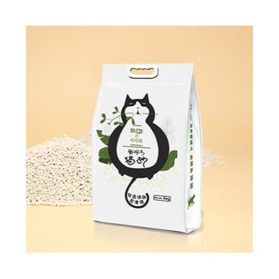 China China Sustainable Luxury Compacting Bentonite Even Matched Grainy Cat Litter Sand for sale