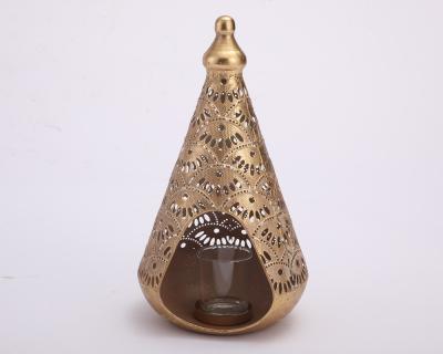 China Home Decor Restaurant Decorations Metal Candle Holder Holders Candle Home Container for sale