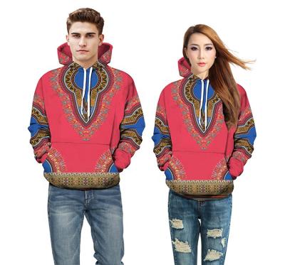 China 6 Colors Hot-selling Custom Polyester And In-Stock Long Sleeve Hoodies Design African Couples Clothing African Couples Clothes for sale