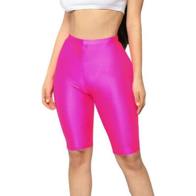 China Other 2022 summer fashion high waisted pants multicolor medium five-point solid color shorts street gaiters for sale