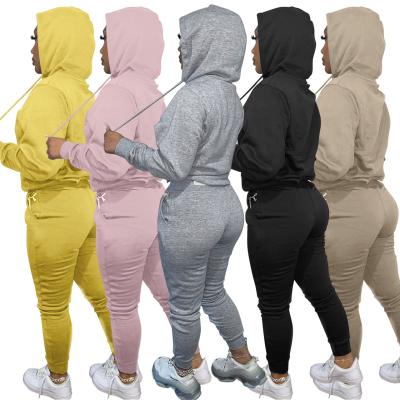 China 2022 new fall 2022 new hooded casual hoodie anti-pilling sports hooded pullover two-piece set for sale