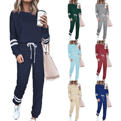 China Women's Two Piece Sets 2022 Fall Women's Sets 2 Pieces Clothes Tracksuits Sweatsuits Long Sleeve Casual Sweatshirt QUICK DRY for sale