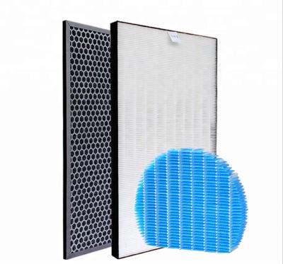 China Pleatable FZ-C100HFE FZ-C100DFE FZ-C100MFE Hepa Filter Carbon Filter For KC-850U KC-860U Sharp Air Purifier for sale