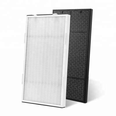 China Outdoor air purification HEPA activated central carbon filter suitable for air purifier amway 101076CH for sale