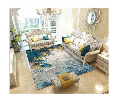 China Modern simple thick wool anti-slip carpet and blankets for sale