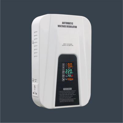 China Automatic Adjustment Voltage Power Stabilizer 1000W Regulator 1000W SVC TVR-1KVA Single Phase Relay Type for sale