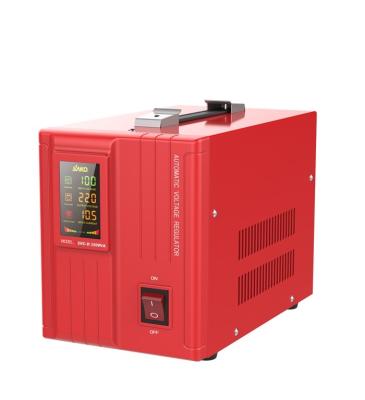 China SVC 1500va 150-250v Single Phase Servo Motor Copper Brush AC Voltage Stabilizer Automatic Regulator SVC for sale