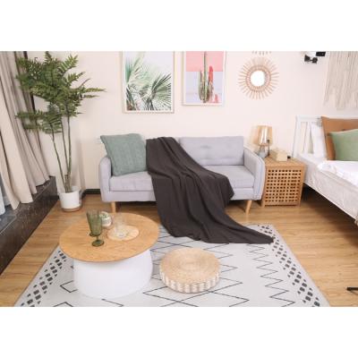 China Modern High Quality Durable Various Using Fluffy Fleece Embroidered Sofa Pillow Cover for sale