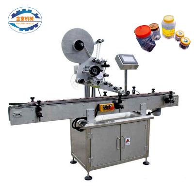 China Food factory price automatic flat bottle labeling machine for sale