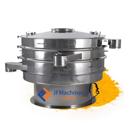 China Factory Large Sieve Machine Rotary Vibrating Screen Sieve For Corn Starch for sale