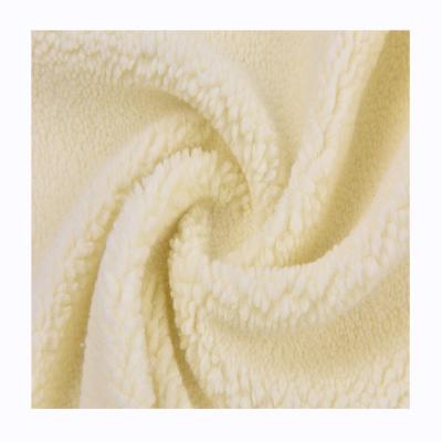 China Factory latest high standard flame retardant abrasion resistant berber fleece100% polyester fabric for clothing cover for sale