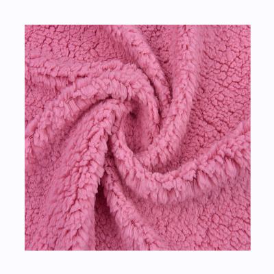 China OEM High Quality Flame Retardant Grade 100% Cotton Velvet Polyester Fabric For Home Textile Clothing Pet Supplies for sale