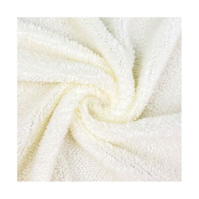 China Factory direct sales soft pad-dyed cotton velor high standard 150D/288F100% polyester fabric for sale